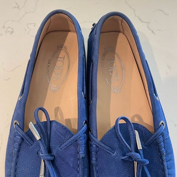 Tod’s Loafers in cobalt blue size 9 - Picture 2 of 8